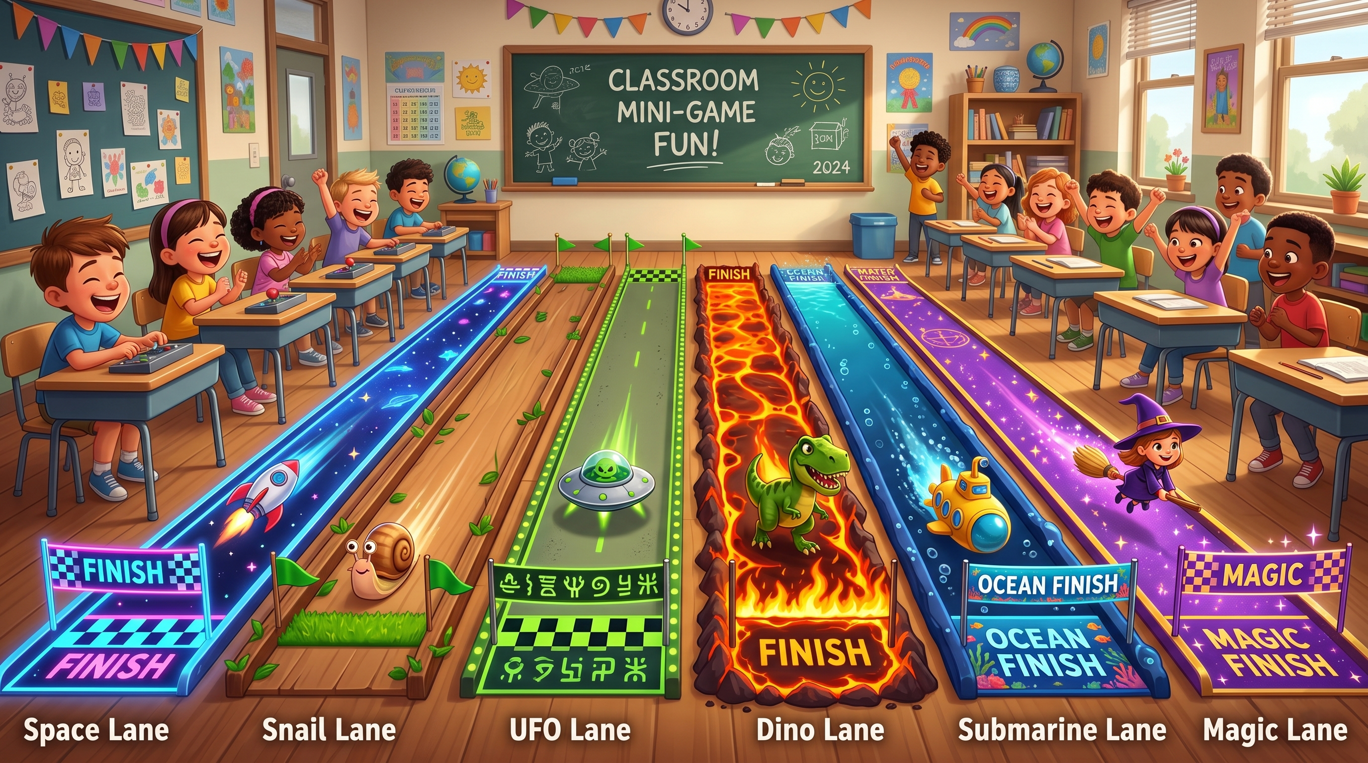 Mini Game ช่วยสร้างเสริมกิจกรรมในห้องเรียน